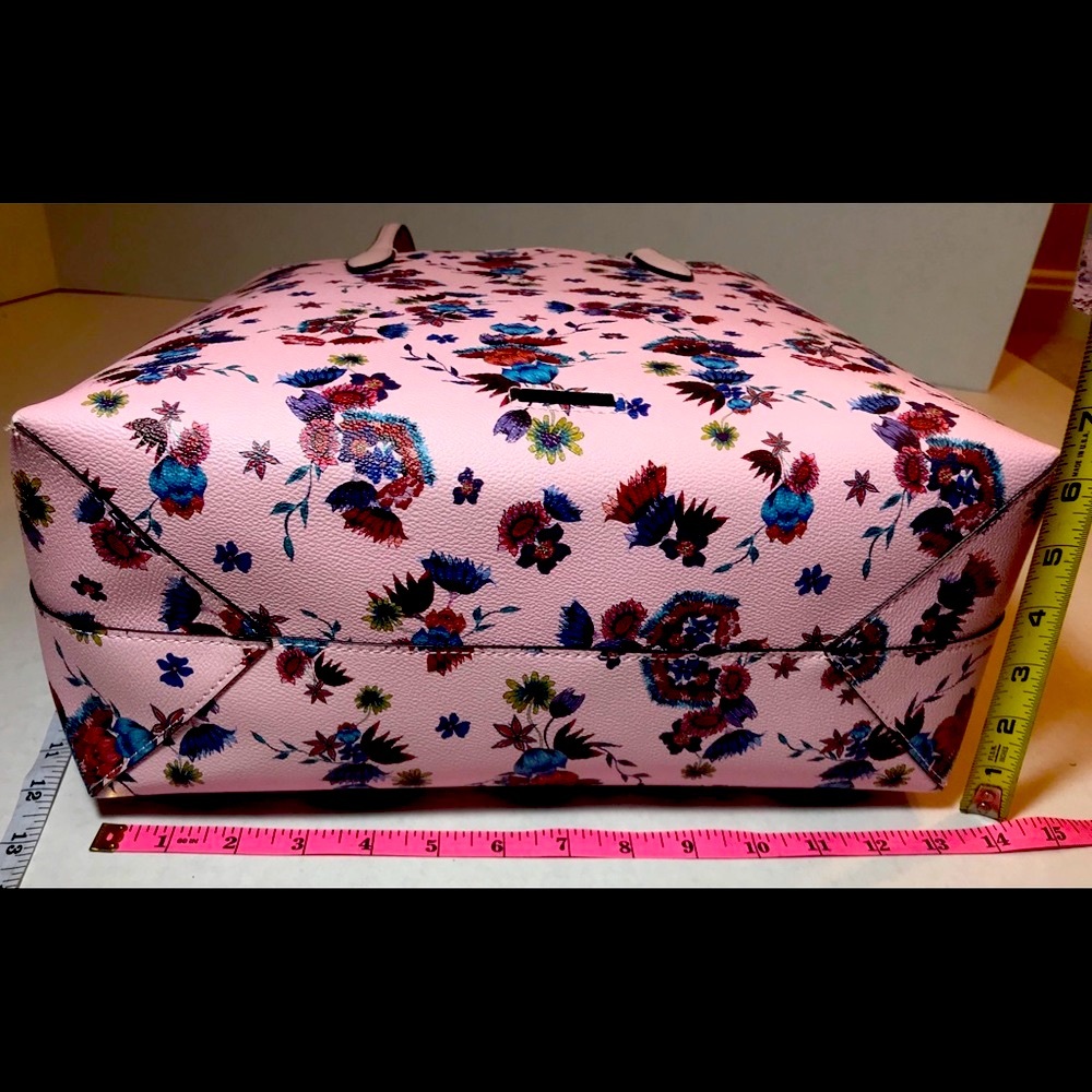 NWT Rebecca Minkoff Pink Floral Beautiful Tote Bag PRICE FIRM!Thank you - Picture 14 of 15
